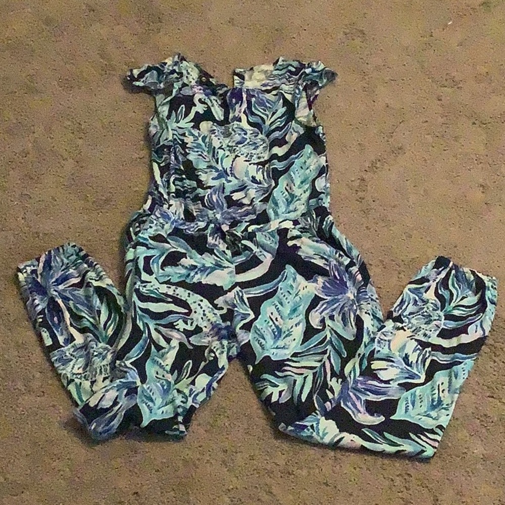 Lilly Pulitzer Girls Romper Size 12/14